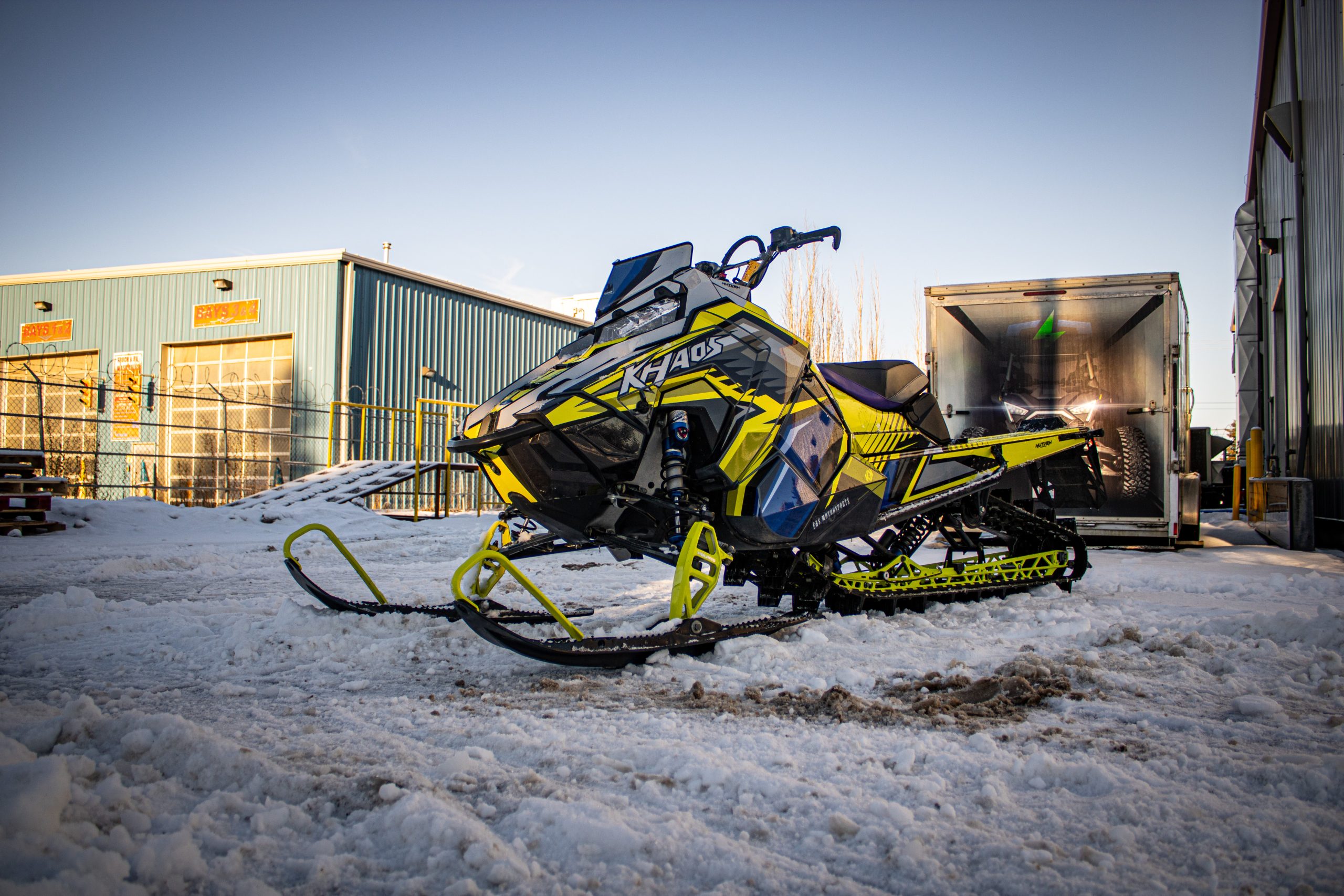 2022 Polaris® 850 RMK KHAOS 165 2.75" 850 165 2.75-Inch - Stealth Black