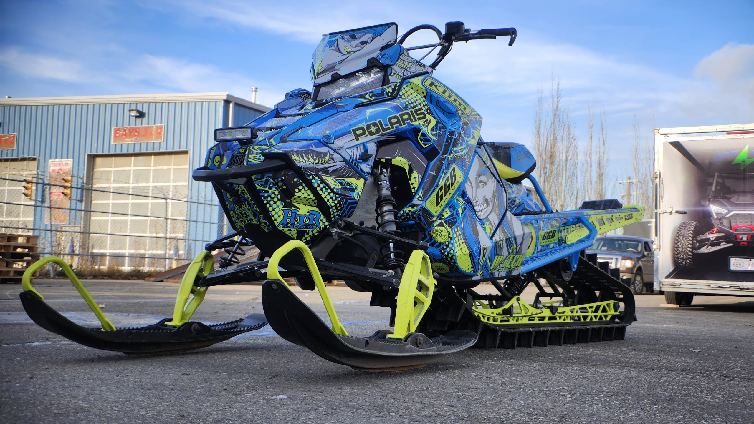 2019 Polaris® 850 PRO-RMK 163 3" SC-SELECT 850 163 - Black Pearl